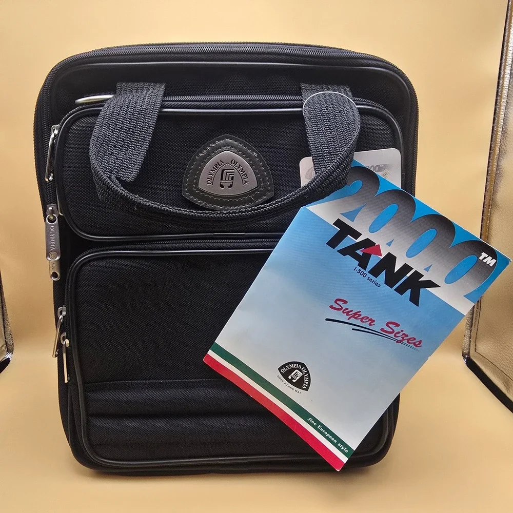 Olympia Tank 2000 Elegance Collection 3-Way Multi-Tote Backpack Black I-314